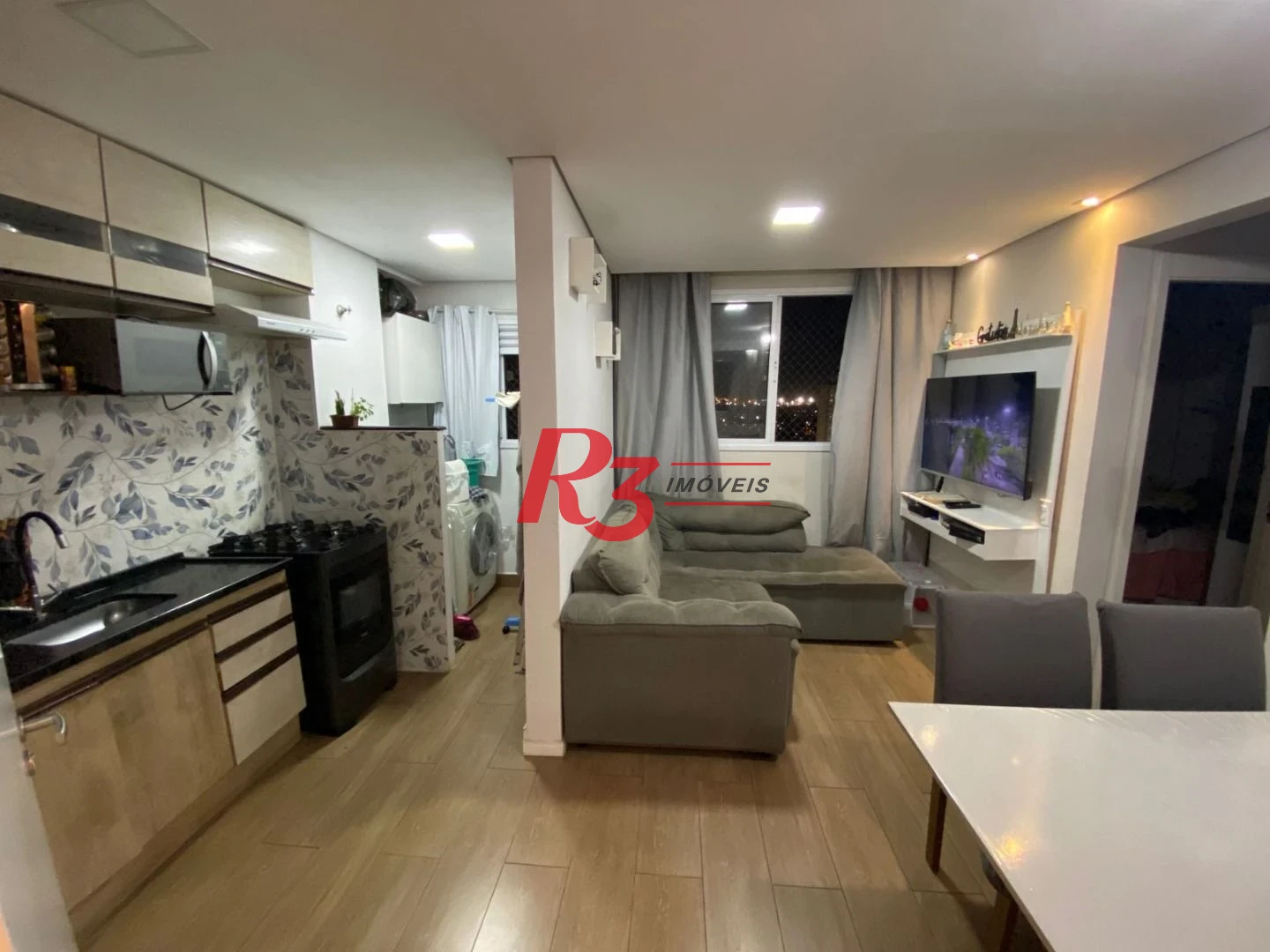 Apartamento à venda, 40 m² por R$ 300.000,00 - Castelo - Santos/SP