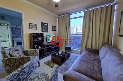 Apartamento com 2 dormitórios à venda, 73 m² por R$ 700.000,00 - Aparecida - Santos/SP