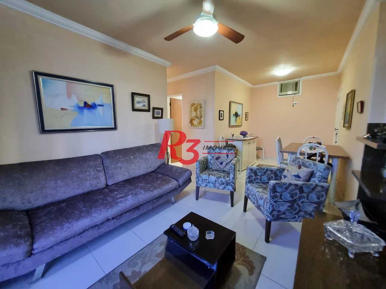 Apartamento com 2 dormitórios à venda, 73 m² por R$ 700.000,00 - Aparecida - Santos/SP
