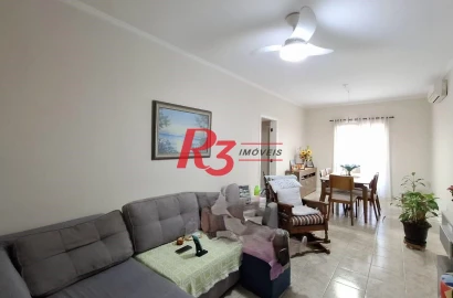 Apartamento à venda, 118 m² por R$ 760.000,00 - Campo Grande - Santos/SP