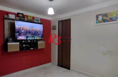 Casa à venda, 200 m² por R$ 455.000,00 - Chico de Paula - Santos/SP
