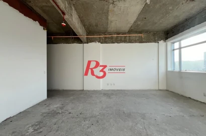 Sala para alugar, 41 m² por R$ 3.200,00/mês - Vila Matias - Santos/SP
