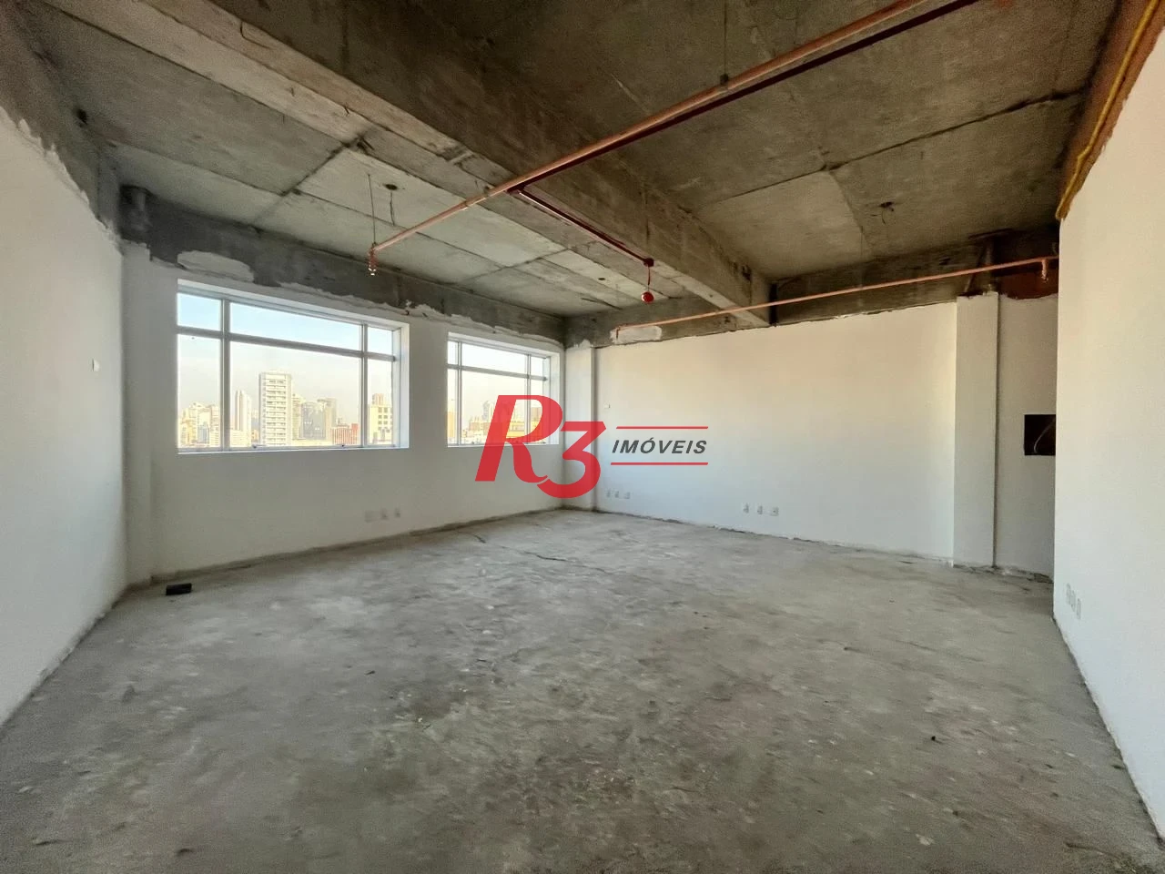 Sala para alugar, 48 m² por R$ 3.400,00/mês - Vila Matias - Santos/SP