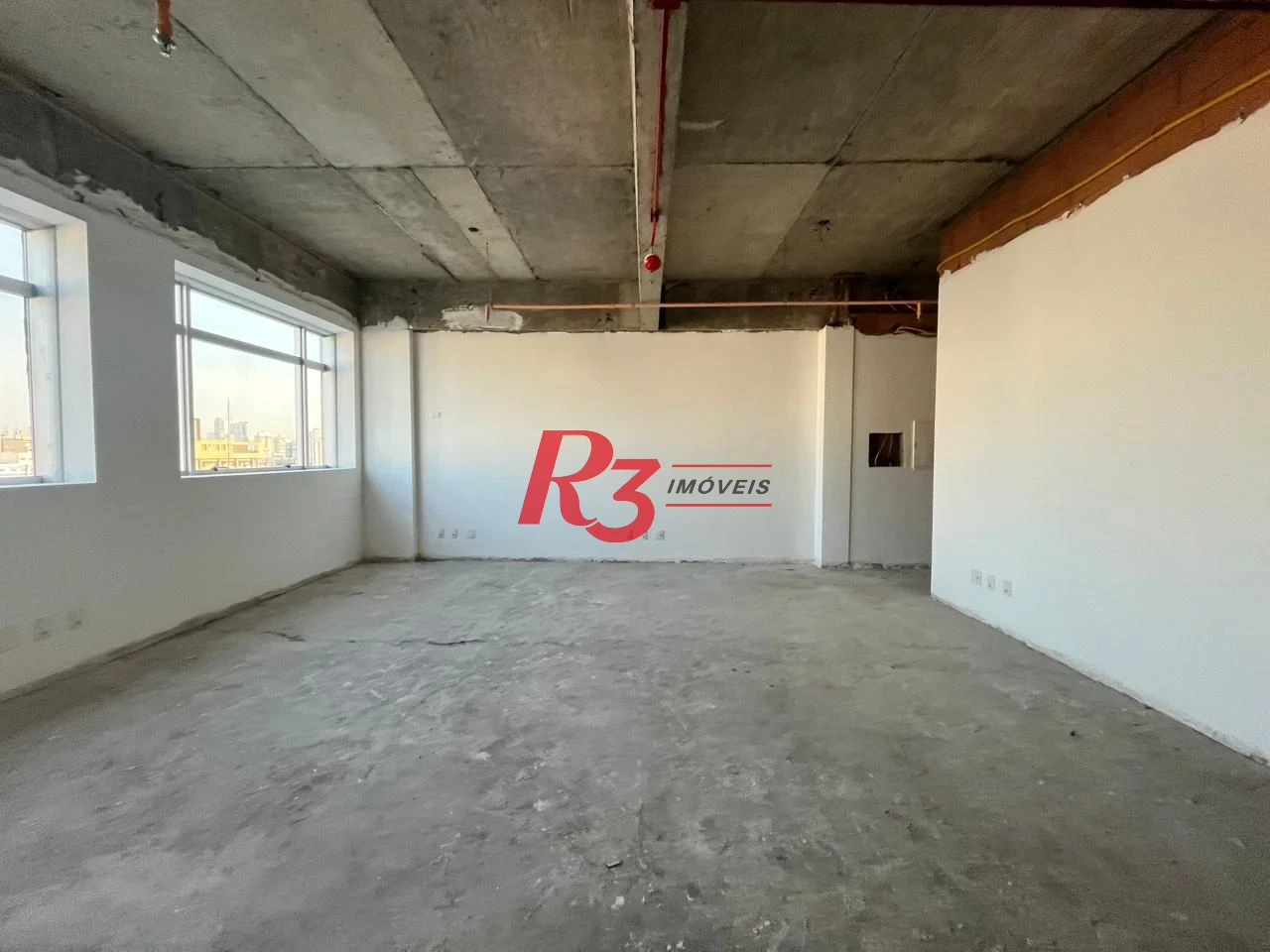 Sala para alugar, 48 m² por R$ 3.400,00/mês - Vila Matias - Santos/SP