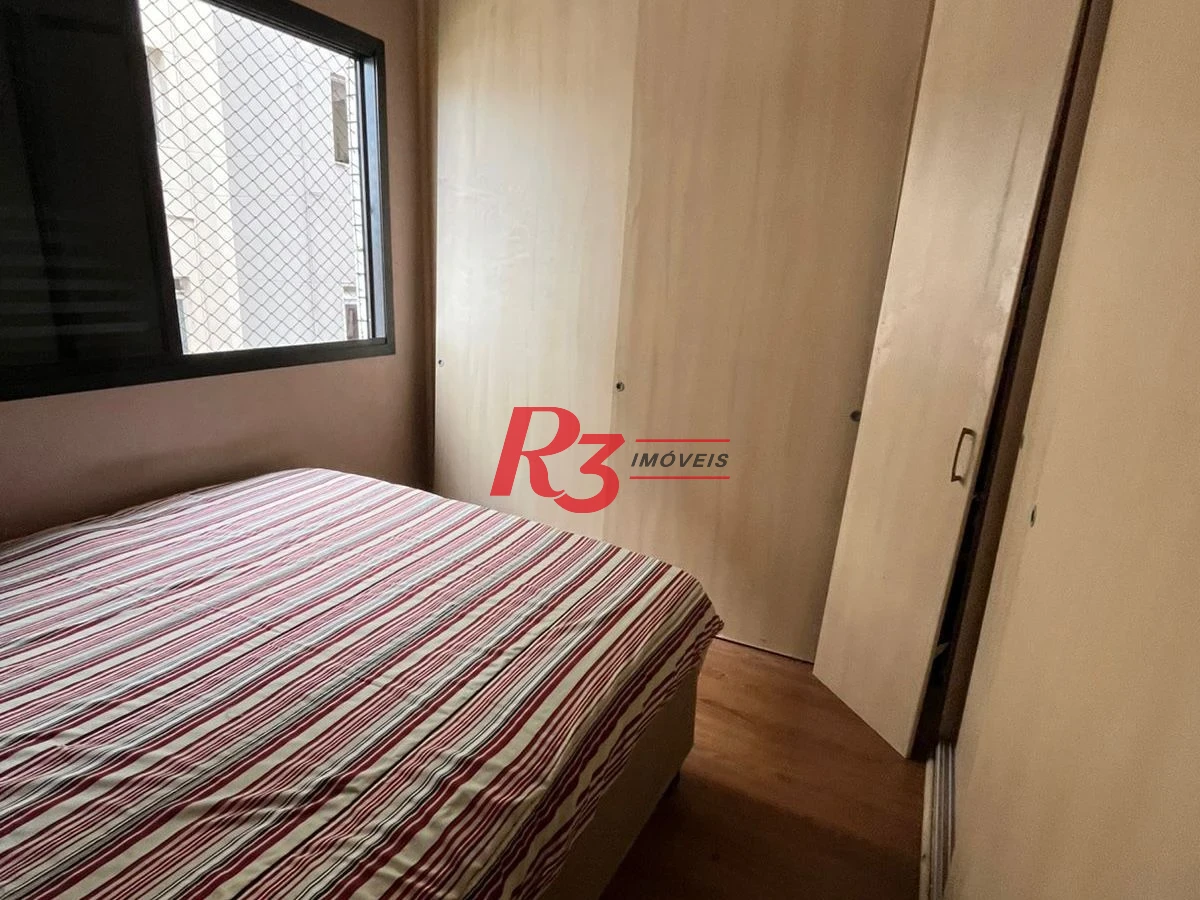 Apartamento com 2 dormitórios à venda, 80 m² por R$ 540.000,00 - Campo Grande - Santos/SP