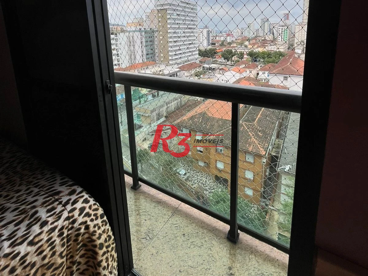Apartamento com 2 dormitórios à venda, 80 m² por R$ 540.000,00 - Campo Grande - Santos/SP
