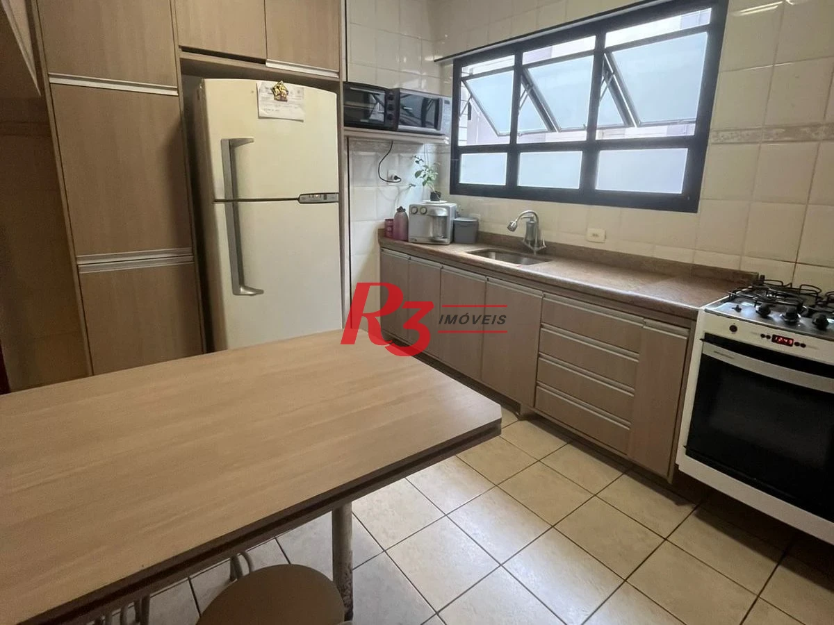 Apartamento com 2 dormitórios à venda, 80 m² por R$ 540.000,00 - Campo Grande - Santos/SP