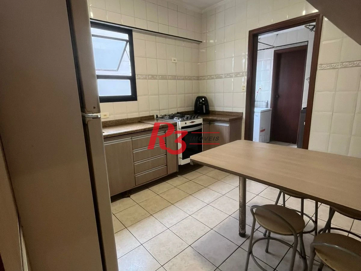 Apartamento com 2 dormitórios à venda, 80 m² por R$ 540.000,00 - Campo Grande - Santos/SP