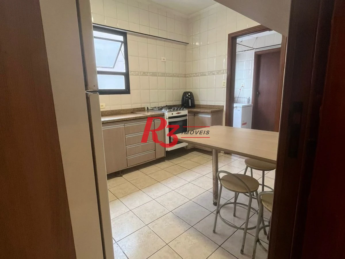 Apartamento com 2 dormitórios à venda, 80 m² por R$ 540.000,00 - Campo Grande - Santos/SP