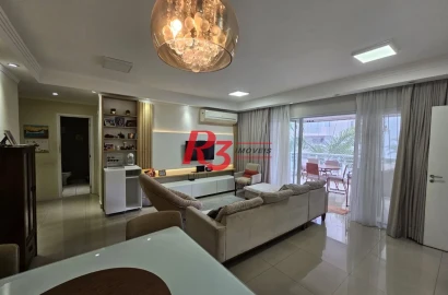 Apartamento à venda, 150 m² por R$ 1.200.000,00 - Marapé - Santos/SP