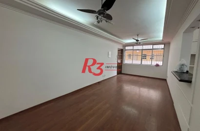 Apartamento à venda, 90 m² por R$ 600.000,00 - Gonzaga - Santos/SP