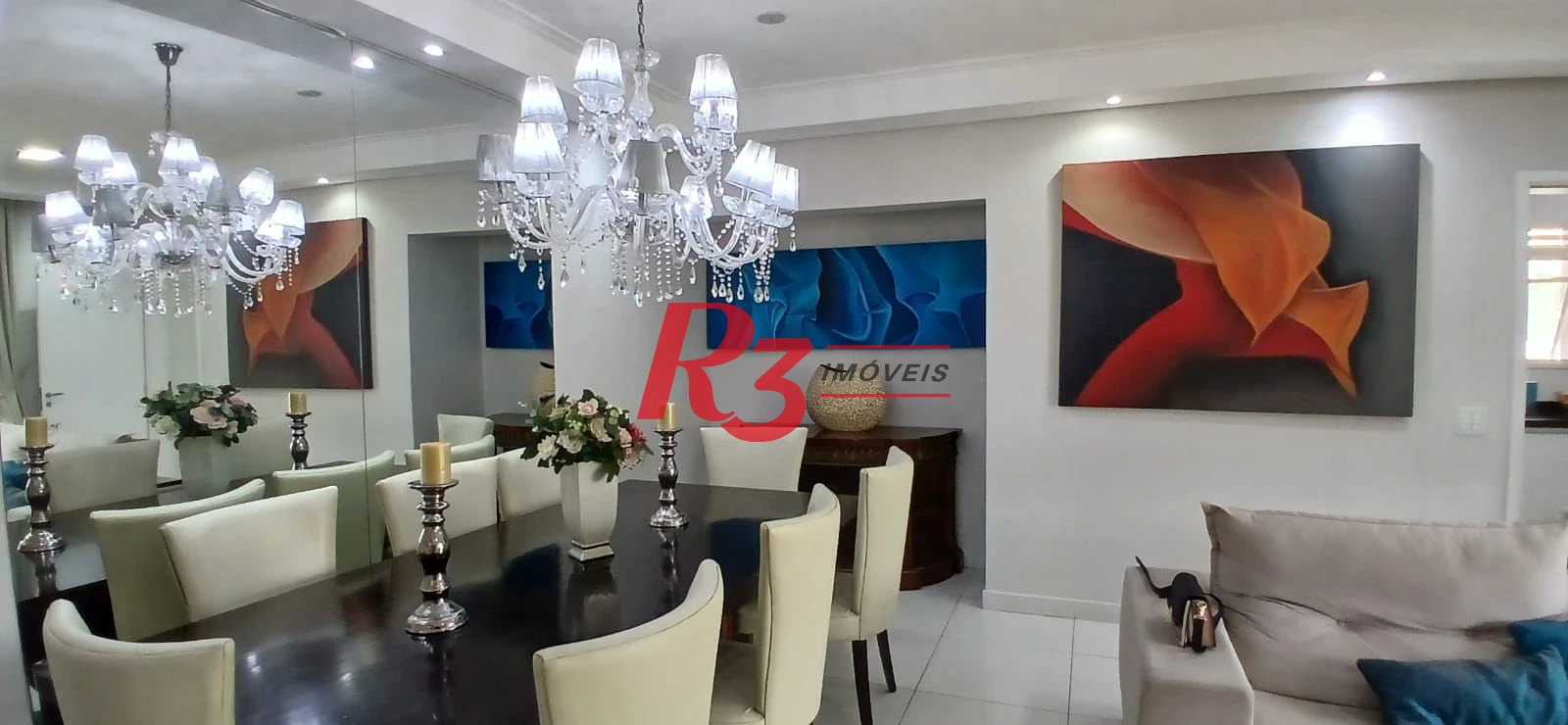 Apartamento à venda, 150 m² por R$ 1.460.000,00 - Marapé - Santos/SP