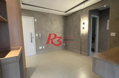 Apartamento com 1 dormitório à venda, 50 m² por R$ 850.000,00 - Boqueirão - Santos/SP