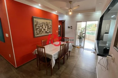 Apartamento com 2 dormitórios à venda, 103 m² por R$ 650.000,00 - Tupi - Praia Grande/SP