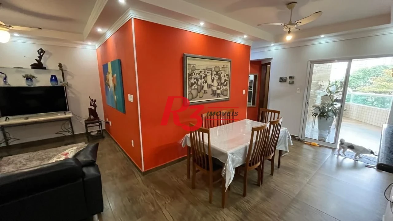 Apartamento com 2 dormitórios à venda, 103 m² por R$ 650.000,00 - Tupi - Praia Grande/SP