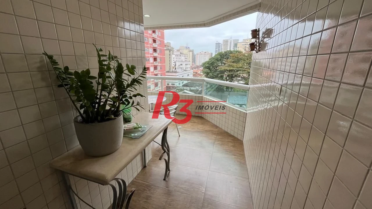 Apartamento com 2 dormitórios à venda, 103 m² por R$ 650.000,00 - Tupi - Praia Grande/SP
