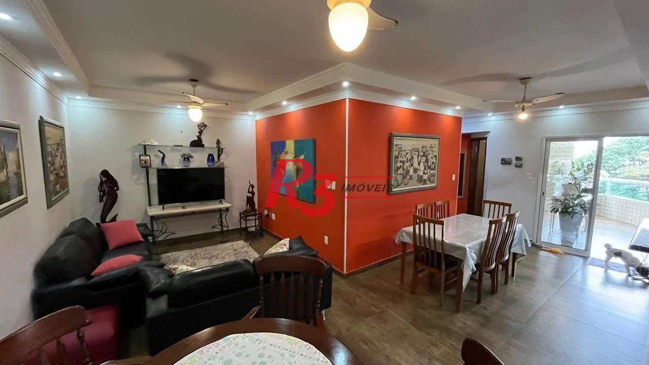 Apartamento com 2 dormitórios à venda, 103 m² por R$ 650.000,00 - Tupi - Praia Grande/SP