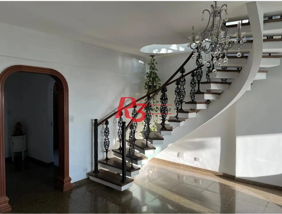 Cobertura à venda, 361 m² por R$ 2.490.000,00 - Ponta da Praia - Santos/SP