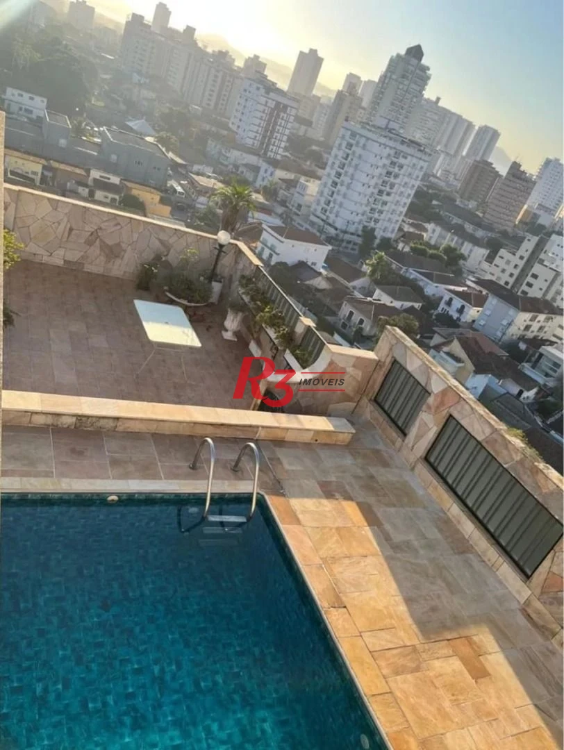 Cobertura à venda, 361 m² por R$ 2.490.000,00 - Ponta da Praia - Santos/SP