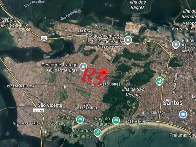 Terreno à venda, 270 m² por R$ 355.000,00 - Vila São Jorge - Santos/SP