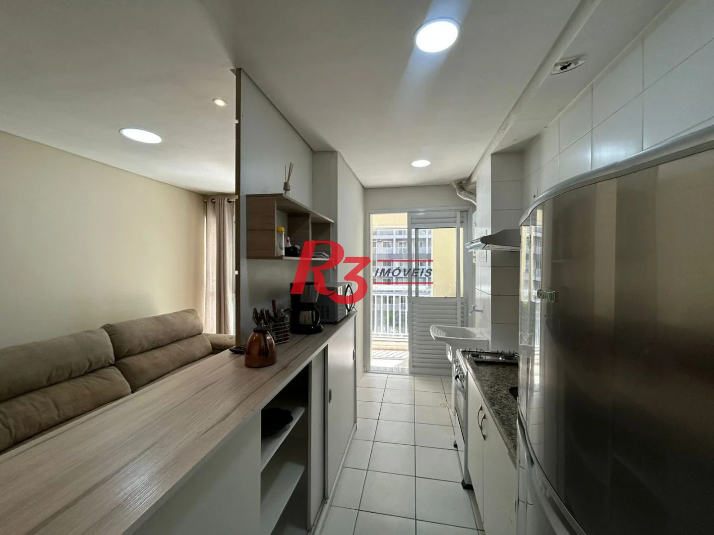 Apartamento com 1 dormitório à venda, 50 m² por R$ 380.000,00 - Vila Matias - Santos/SP
