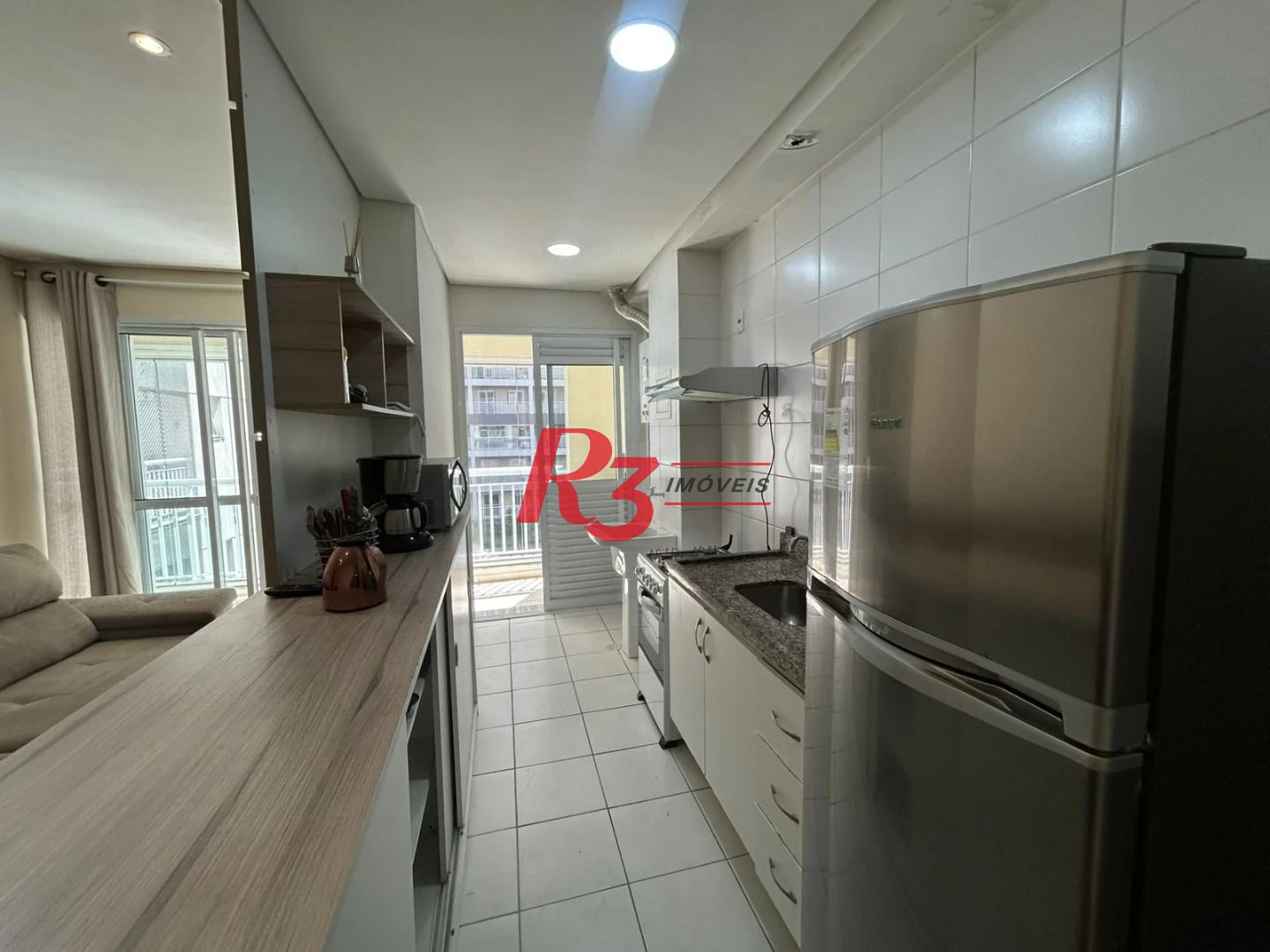 Apartamento com 1 dormitório à venda, 50 m² por R$ 380.000,00 - Vila Matias - Santos/SP