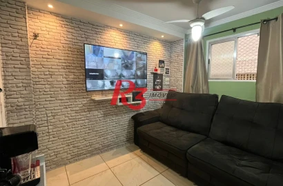 Apartamento com 1 dormitório à venda, 33 m² por R$ 250.000,00 - José Menino - Santos/SP