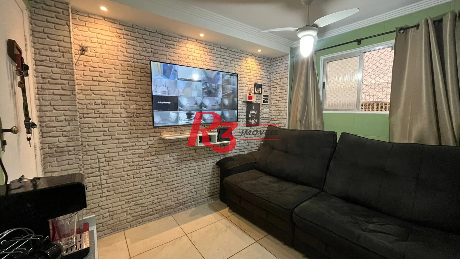 Apartamento com 1 dormitório à venda, 33 m² por R$ 250.000,00 - José Menino - Santos/SP