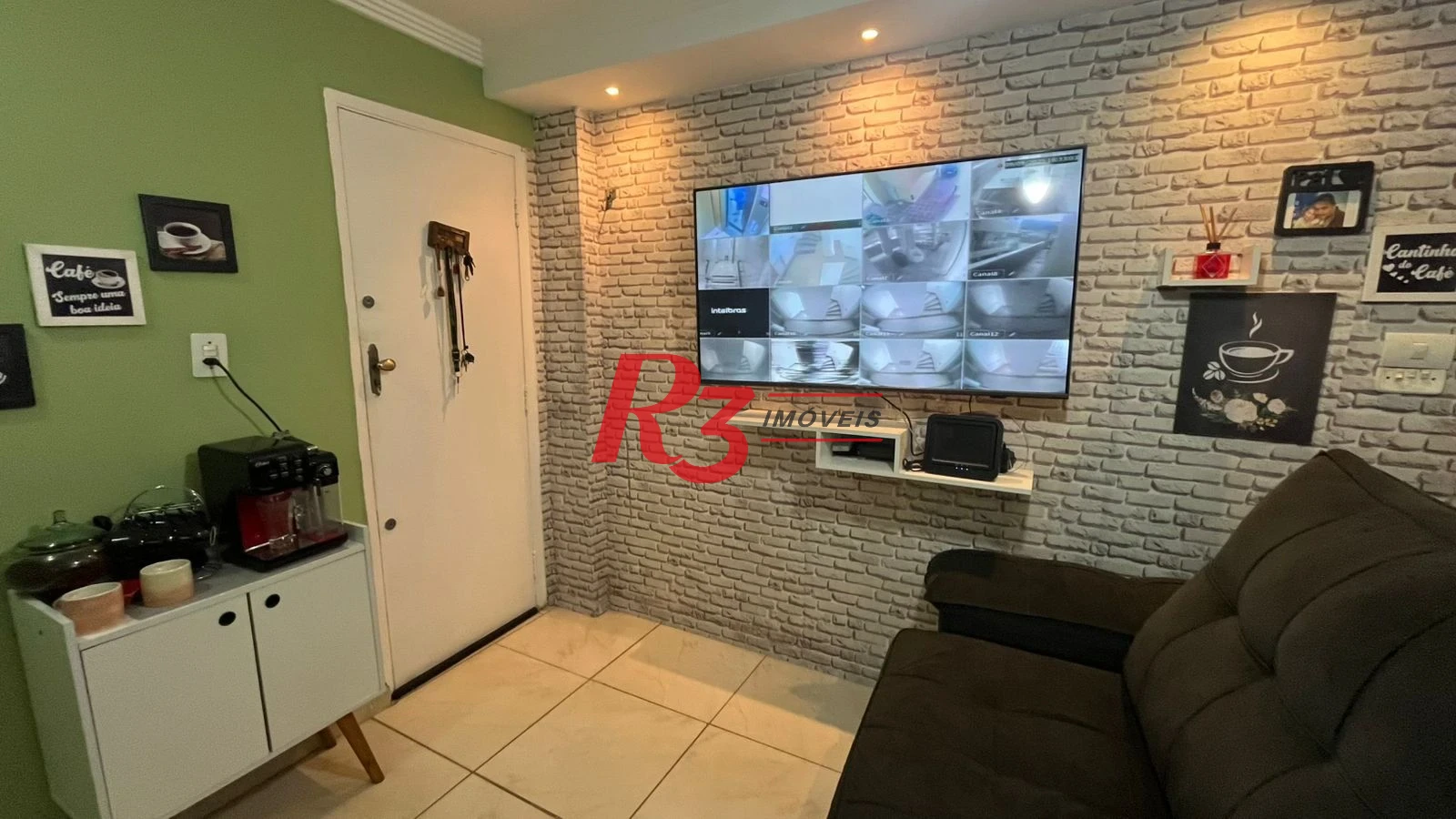 Apartamento com 1 dormitório à venda, 33 m² por R$ 250.000,00 - José Menino - Santos/SP
