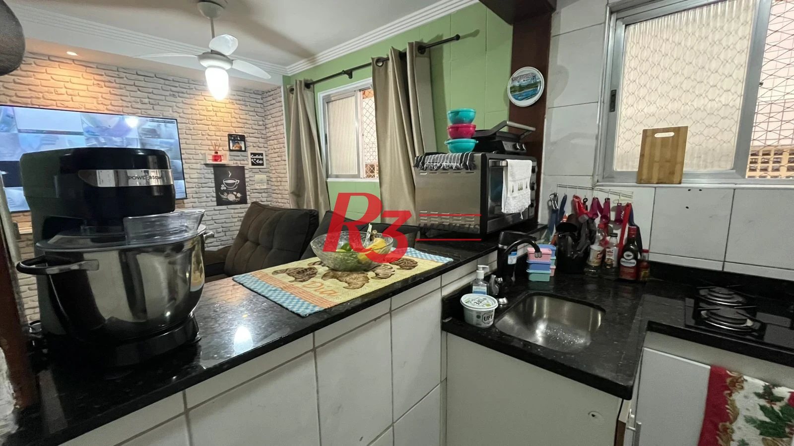 Apartamento com 1 dormitório à venda, 33 m² por R$ 250.000,00 - José Menino - Santos/SP