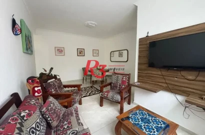 Apartamento à venda, 120 m² por R$ 565.000,00 - Gonzaga - Santos/SP