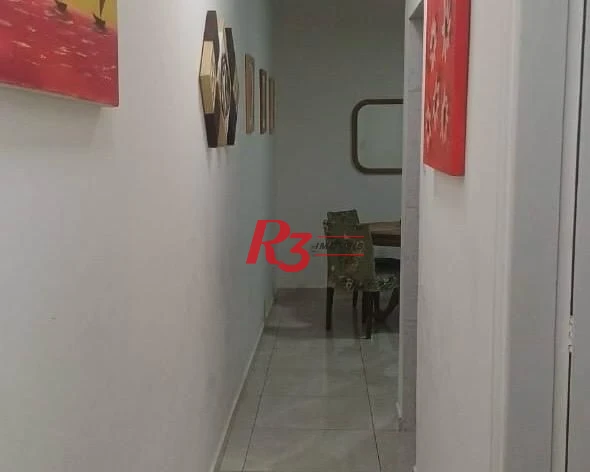 Apartamento à venda, 120 m² por R$ 565.000,00 - Gonzaga - Santos/SP