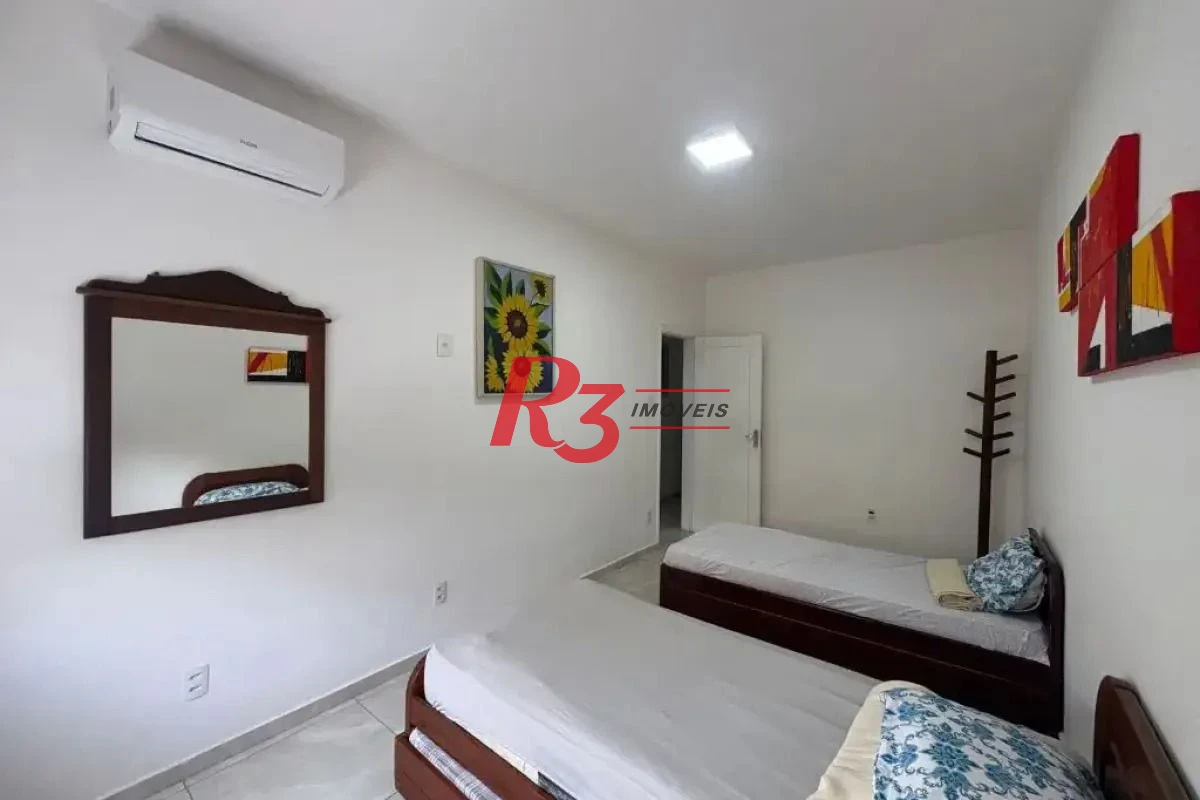 Apartamento à venda, 120 m² por R$ 565.000,00 - Gonzaga - Santos/SP