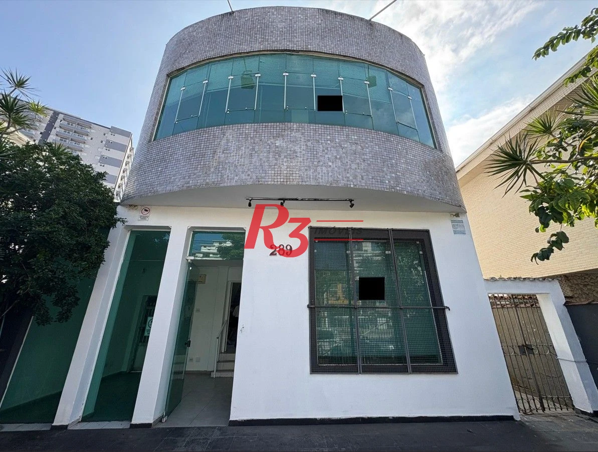Loja, 346 m² - venda por R$ 3.500.000,00 ou aluguel por R$ 19.586,00/mês - Macuco - Santos/SP