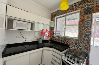 Apartamento à venda, 55 m² por R$ 350.000,00 - Vila Belmiro - Santos/SP