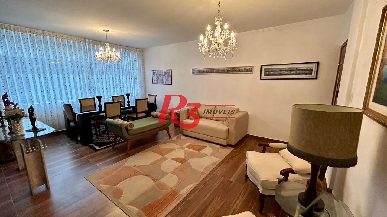 Apartamento com 1 dormitório à venda, 70 m² por R$ 570.000,00 - Pompéia - Santos/SP