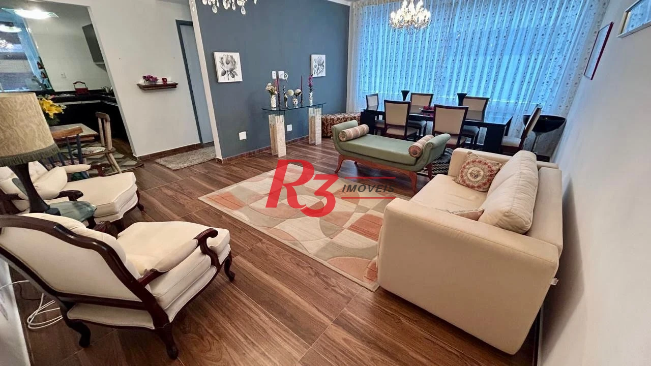 Apartamento com 1 dormitório à venda, 70 m² por R$ 570.000,00 - Pompéia - Santos/SP
