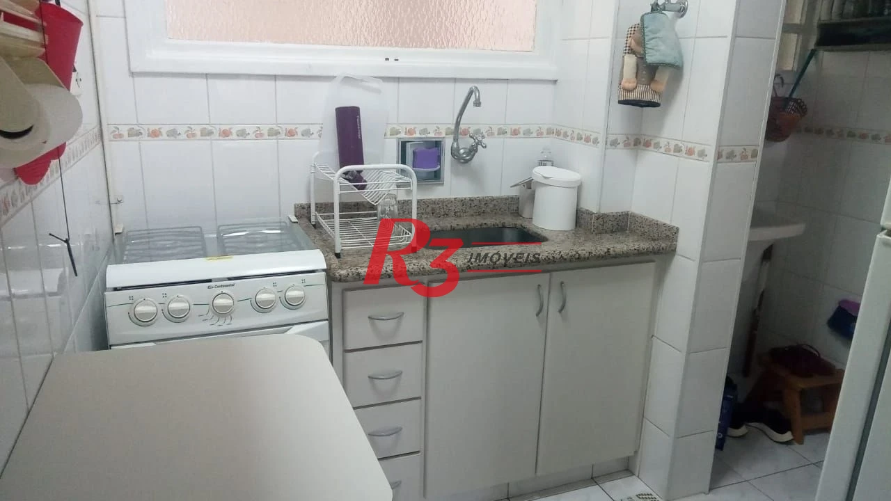 Apartamento à venda, 55 m² por R$ 540.000,00 - Aparecida - Santos/SP
