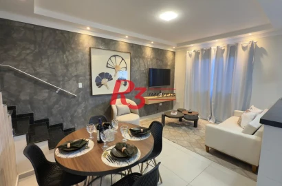 Casa à venda, 105 m² por R$ 530.000,00 - Vila São Jorge - São Vicente/SP