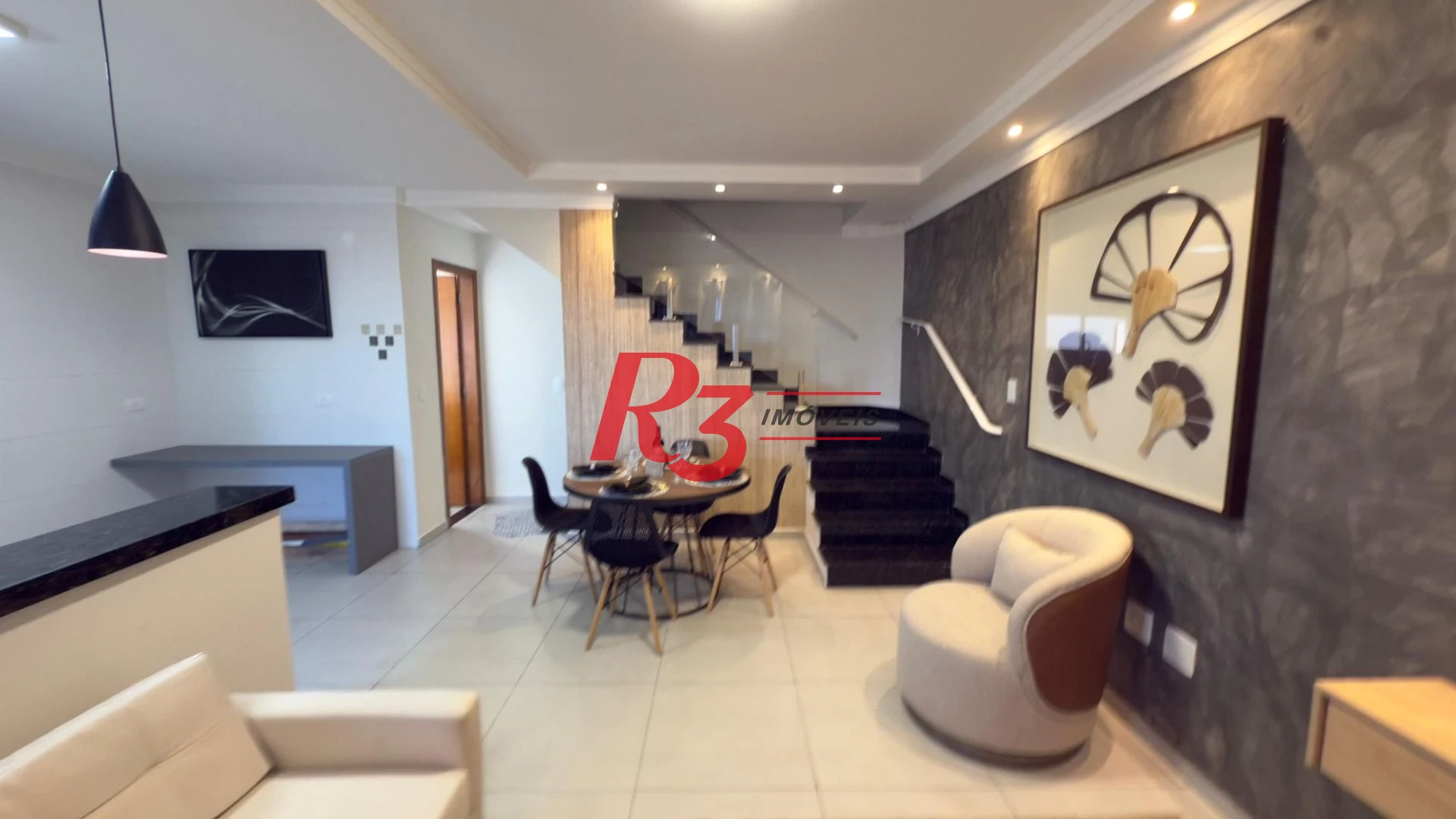 Casa à venda, 105 m² por R$ 530.000,00 - Vila São Jorge - São Vicente/SP