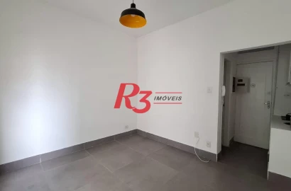 Kitnet à venda, 27 m² por R$ 300.000,00 - Boqueirão - Santos/SP