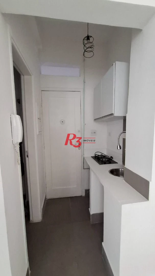 Kitnet à venda, 27 m² por R$ 300.000,00 - Boqueirão - Santos/SP