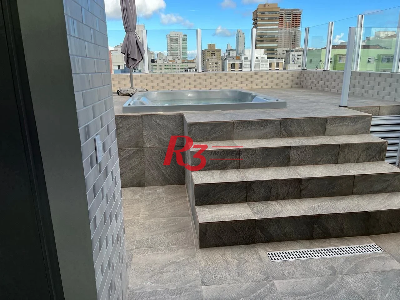 Cobertura com 3 dormitórios à venda, 178 m² por R$ 1.800.000,00 - Aparecida - Santos/SP