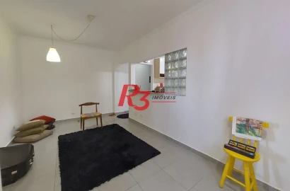 Apartamento à venda, 65 m² por R$ 500.000,00 - Ponta da Praia - Santos/SP