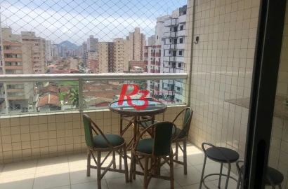 Apartamento com 2 dormitórios à venda, 80 m² por R$ 500.000,00 - Tupi - Praia Grande/SP