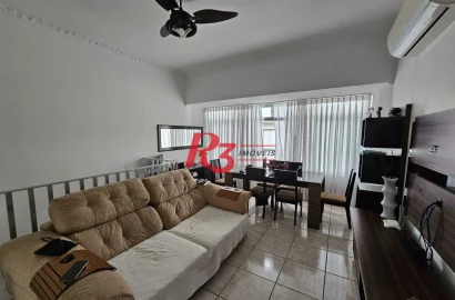 Apartamento à venda, 105 m² por R$ 599.000,00 - Marapé - Santos/SP