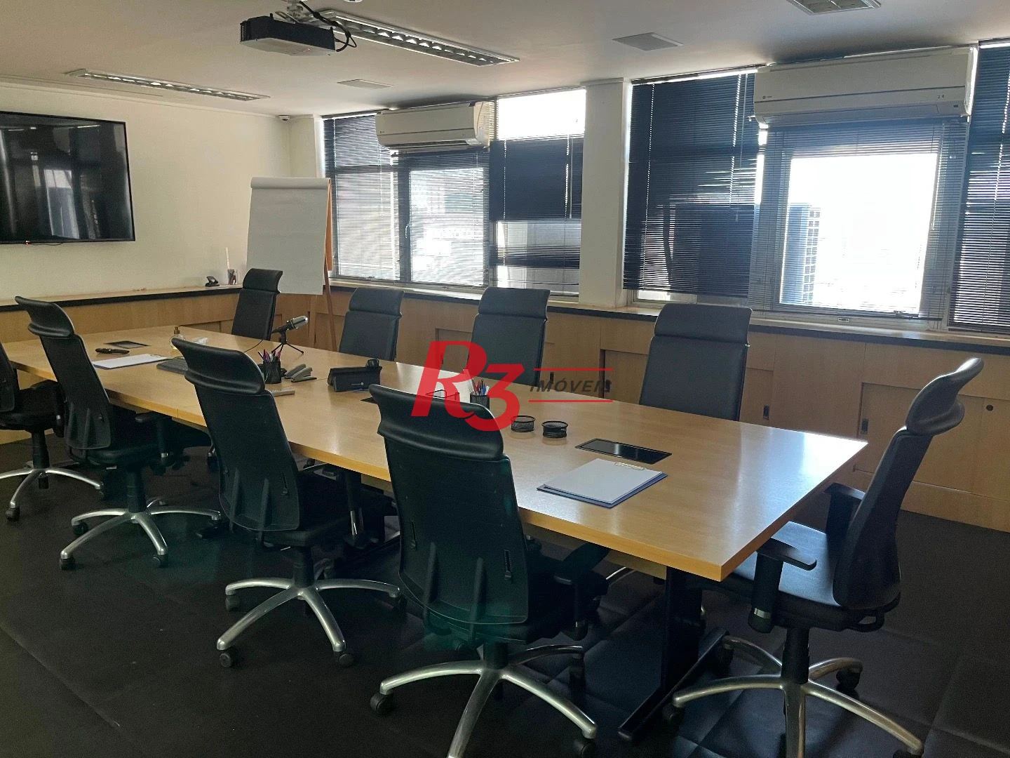 Sala para alugar, 190 m² por R$ 6.400,00/mês - Centro - Santos/SP