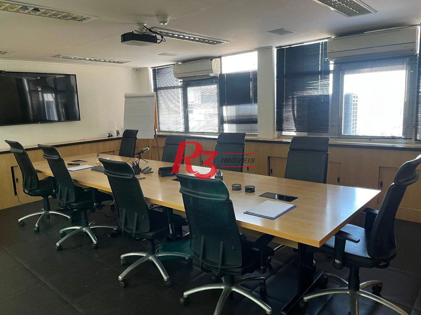 Sala para alugar, 190 m² por R$ 6.400,00/mês - Centro - Santos/SP