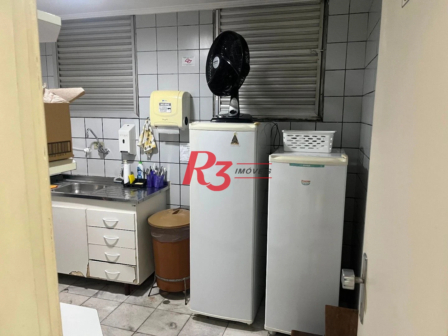 Sala para alugar, 190 m² por R$ 6.400,00/mês - Centro - Santos/SP