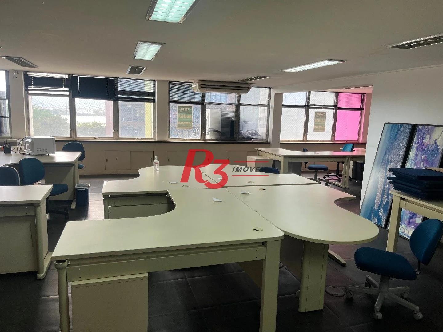 Sala para alugar, 120 m² por R$ 4.500,00/mês - Centro - Santos/SP